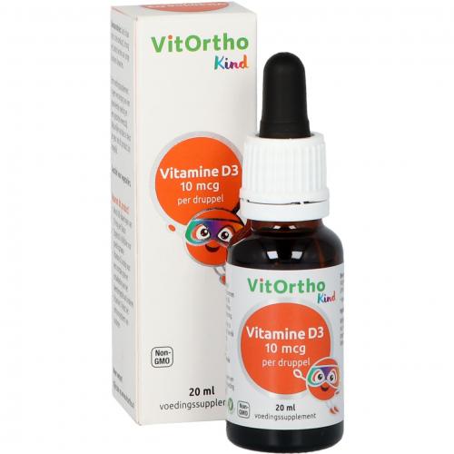Vitamine D3 10 mcg Kind
