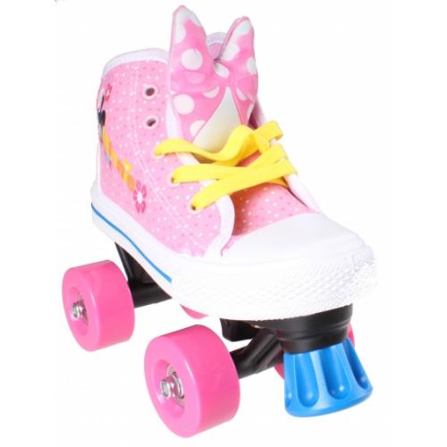 Disney Minnie Mouse Rolschaatsen Meisjes Roze/Wit maat 29