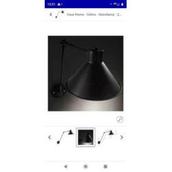 La forma Odine Kave Home wandlamp