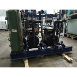koel, vries, compressors, installatie, frame, winkel
