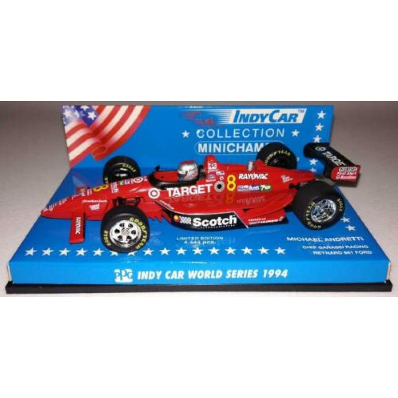 Minichamps IndyCar Ganassi 1994 #8 Michael Andretti 1/43