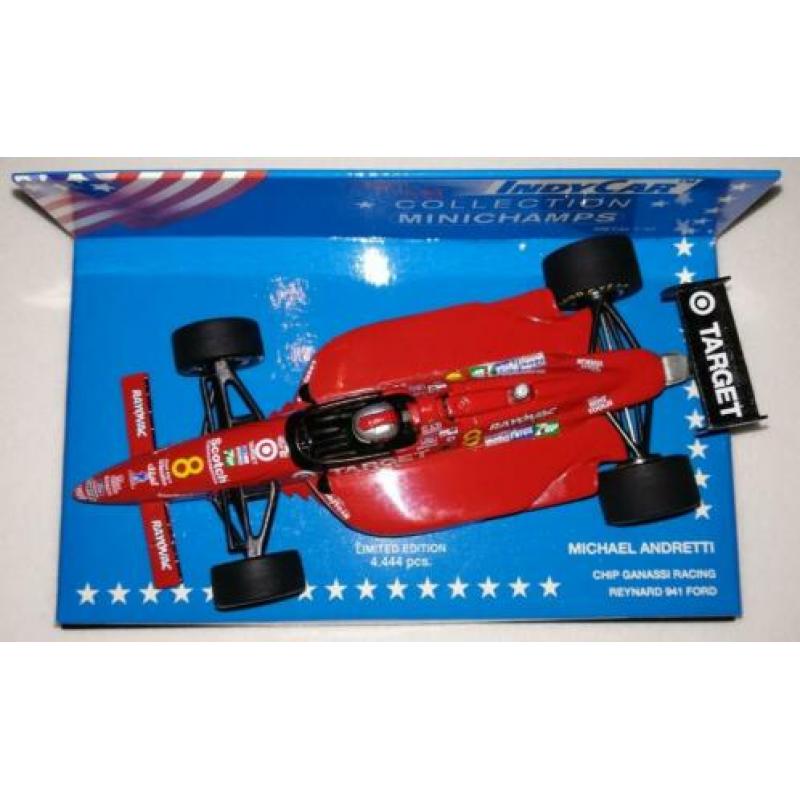 Minichamps IndyCar Ganassi 1994 #8 Michael Andretti 1/43