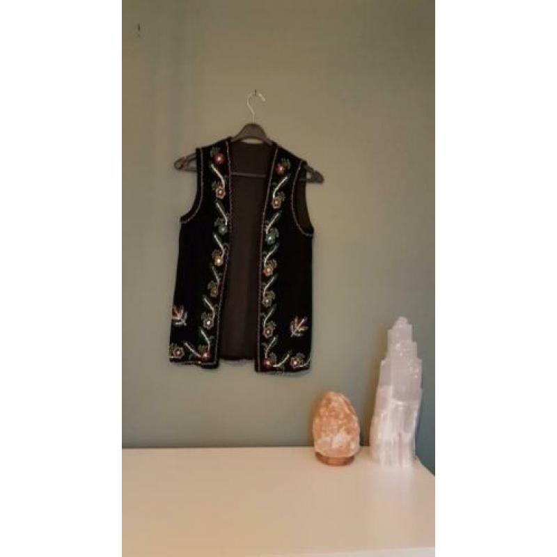 Vintage gilet/waistcoat. Boho/bohemian, romy boomsma stijl