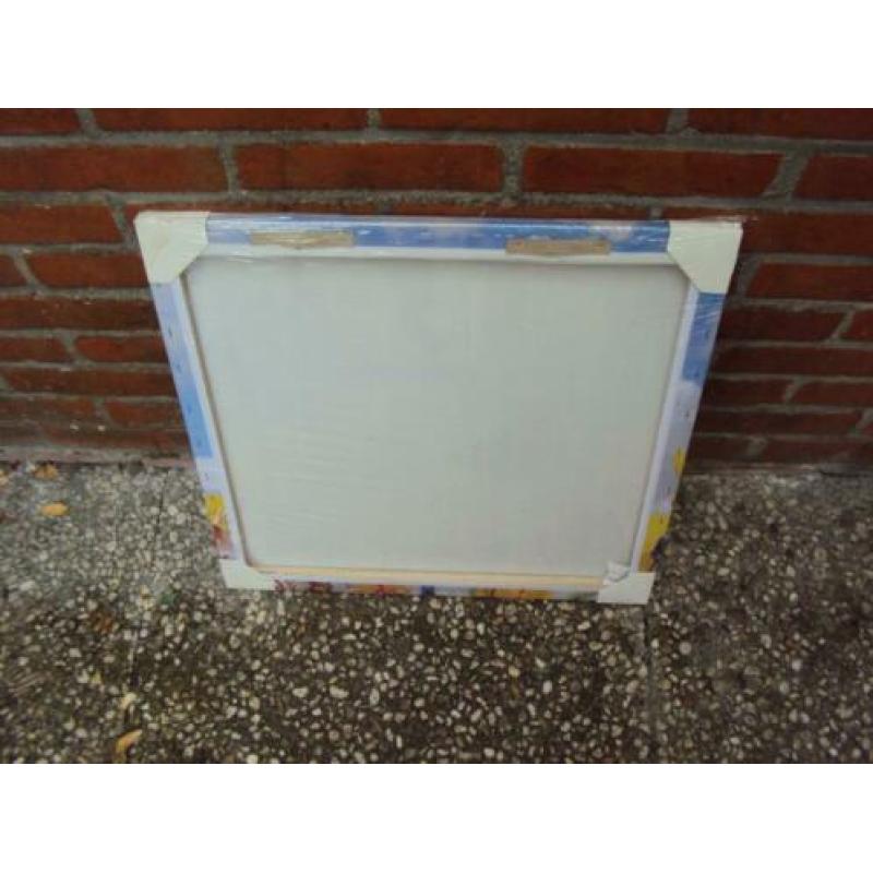 Nieuw Tuin Canvas met Vlinders en Bloemen / nog in plastic