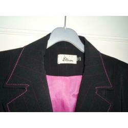 Miss Etam Aparte Chique Colbert Blazer Jasje maat 46 Stretch