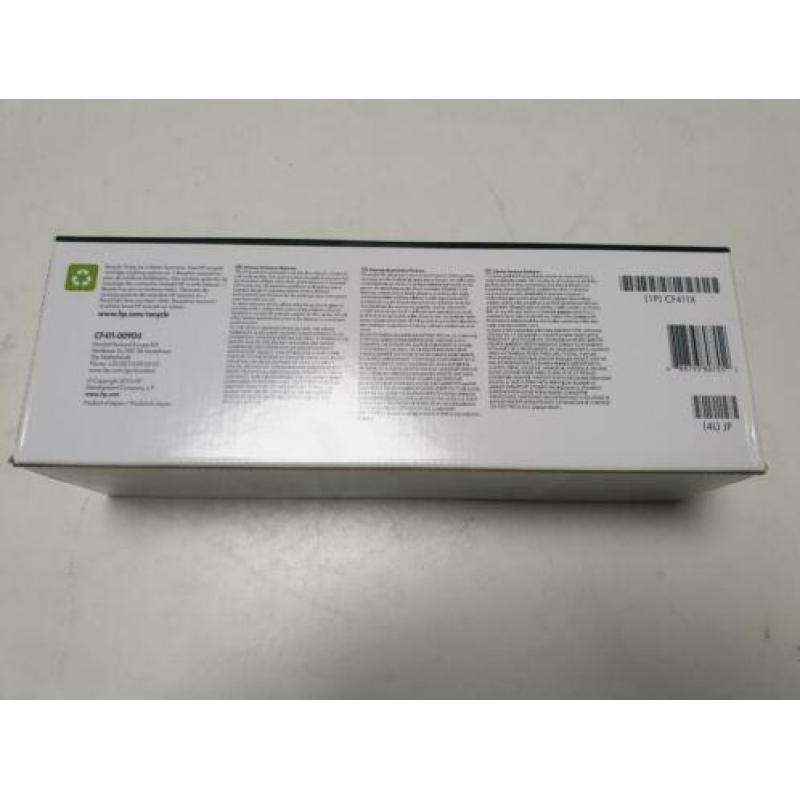 HP Toner 410X (CF411X) cyaan hoge capaciteit (Nieuw)
