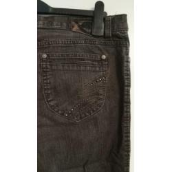 Brax lange bruine spijkerbroek Mt 44 stretch ZGAN! jeans Sta