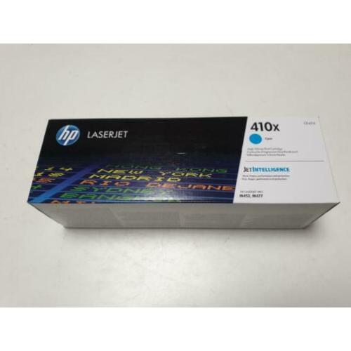 HP Toner 410X (CF411X) cyaan hoge capaciteit (Nieuw)