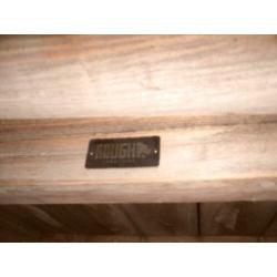 Kees Smit dining tuintafel ROUGH-S 220x90x76cm - Old Teak