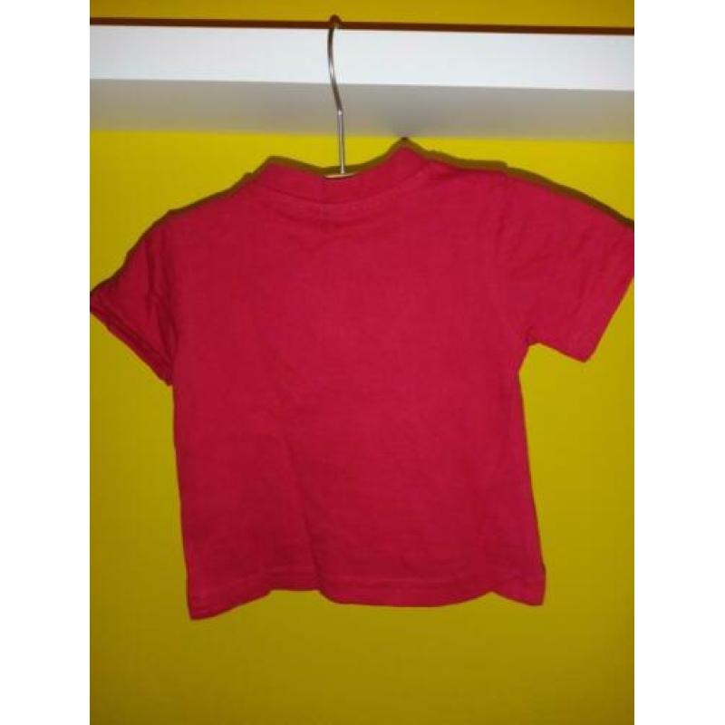 Sesamstraat mt 68 shirt Elmo