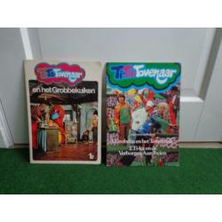 2 plaatjesalbums AH, Tita Tovenaar en het Grobbekuiken,1972
