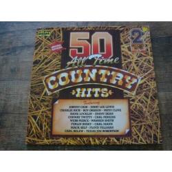 4 country en western platen