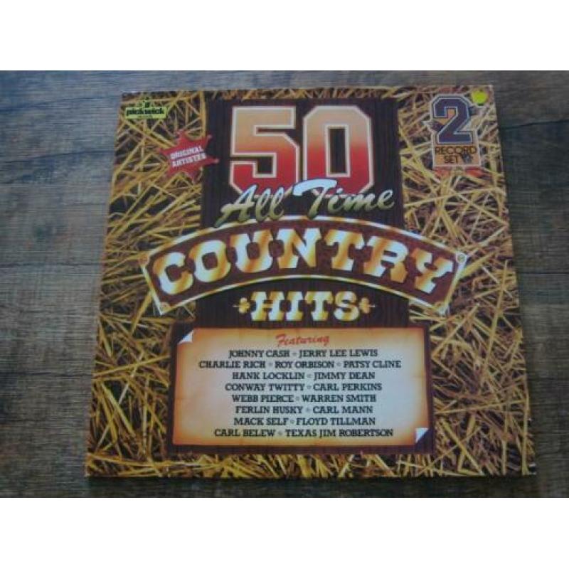 4 country en western platen
