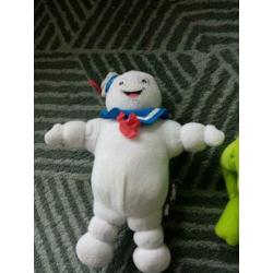 Ghostbusters knuffels slimer marshmallow man stay puft