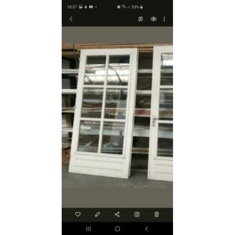 Tuindeuren openslaande deuren met kozijn hr ++