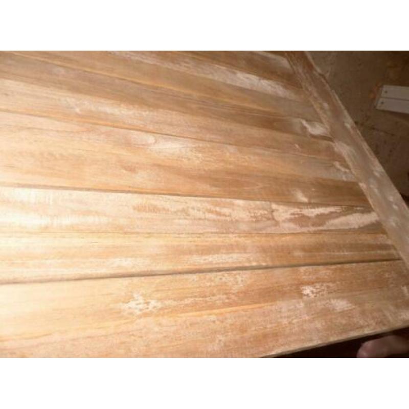 Kees Smit dining tuintafel ROUGH-S 220x90x76cm - Old Teak