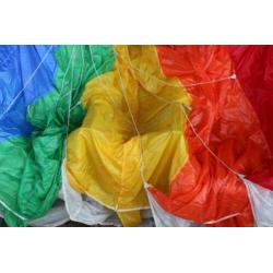 parachute rechthoekig met harnas