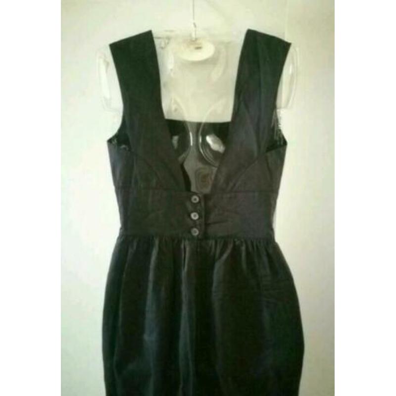Karl Lagerfeld Designer Black Dress jurk S 36 Zwart Kerst