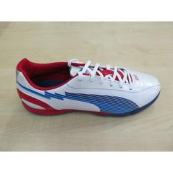 Puma evospeed 5 tt wit blauw rood 10258801, hockey,mt 42 1/2