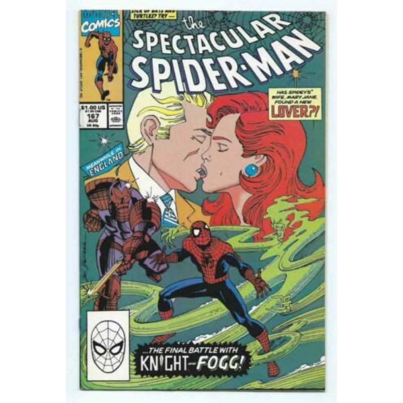 The Spectacular Spider-Man Vol.1 #167 (1990) FN (6.0)