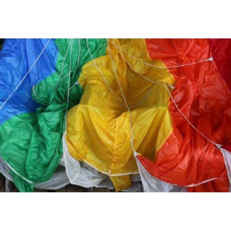 parachute rechthoekig met harnas