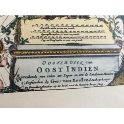 Oude Kaart van Oost - Indië
