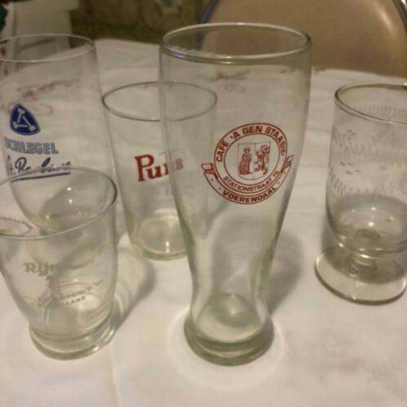 Verzameling bierglazen