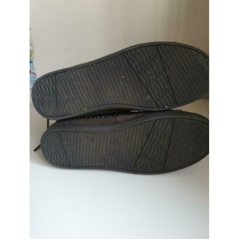 Toms Nepal laarsjes, gevoerd maat 40 grijs, blauw, groen