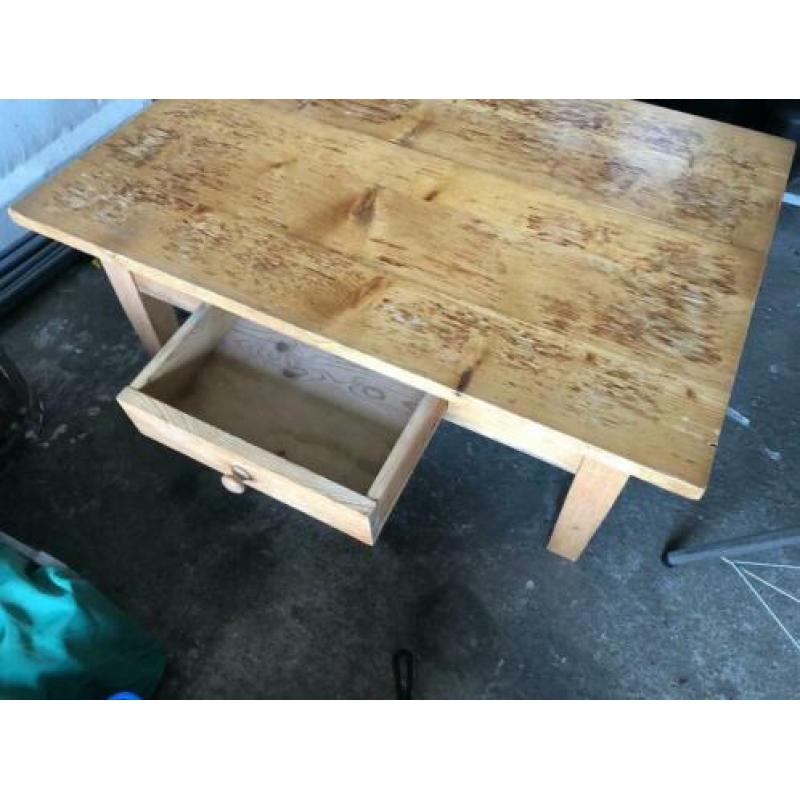 Grenen salontafel