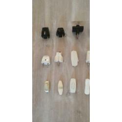 Schakelmateriaal voor Jielde, loft, vintage lampen