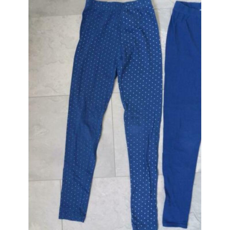 set lange legging maat 134 / 140