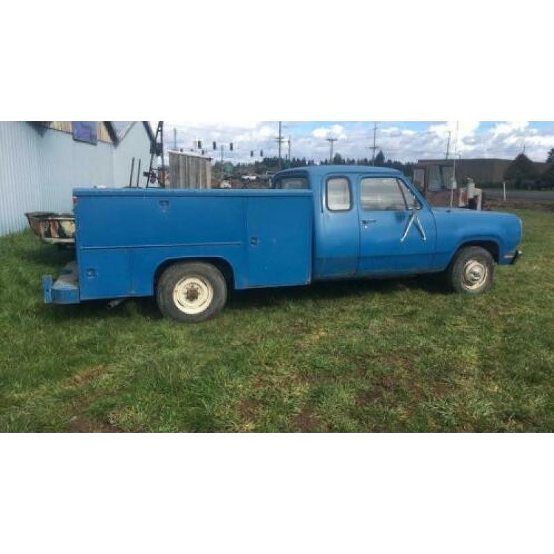Vandaag deze geweldige ‘74 dodge club cab gekocht..