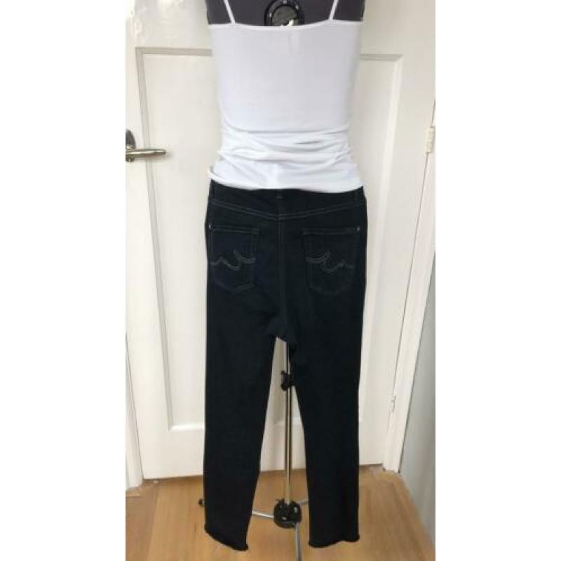 CAMBIO skinny jeans Parla, donkerblauw clean model, maat 38