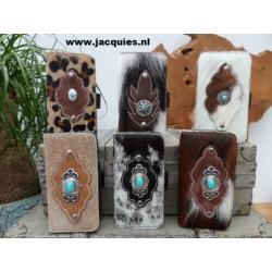 "Jacquies" koeienhuid telefoonhoesjes iPhone 6 en iPhone 6S.