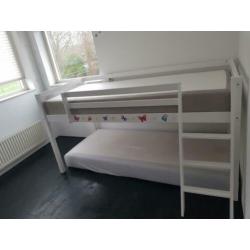Mooie z.g.a.n. halfhoogslaper wit 1.10 hoog