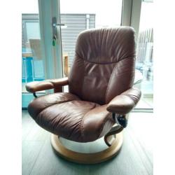 Ekornes - Stressless relaxfauteuil - kleur: cognac/bruin