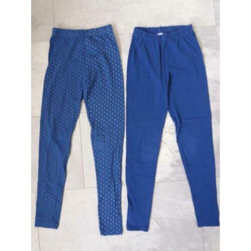 set lange legging maat 134 / 140