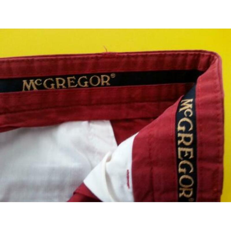 Nieuw Mc Gregor Pantalon met rode kleur maat 54