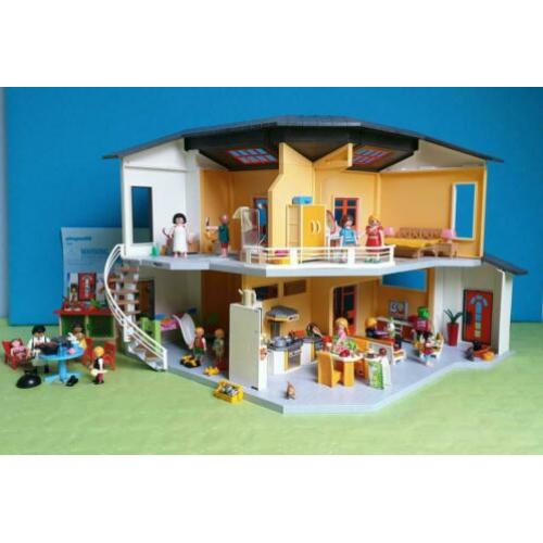 Poppenhuis + inrichting 9266 woonhuis huis villa