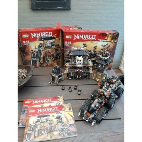 Lego Ninjago 70655 Drakenkuil en 70654 Dieselnaut