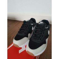 Nike air max 1 zwart wit bone nieuw maat 32