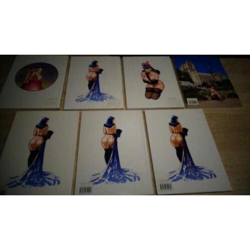 Klaartje bij nacht stripboeken 7 stuks zgan