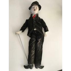 Zeldzame brocante pop van Charlie Chaplin