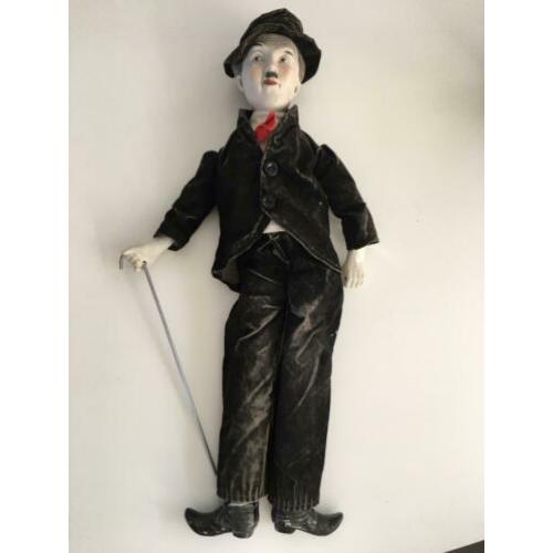 Zeldzame brocante pop van Charlie Chaplin