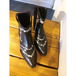 Bronx leren laarzen boots 41 z.g.a.n