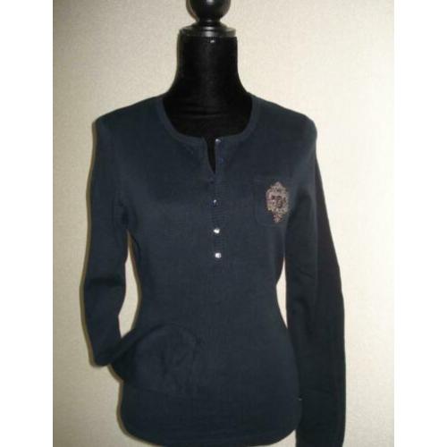 ESPRIT donkerblauwe trui maat L