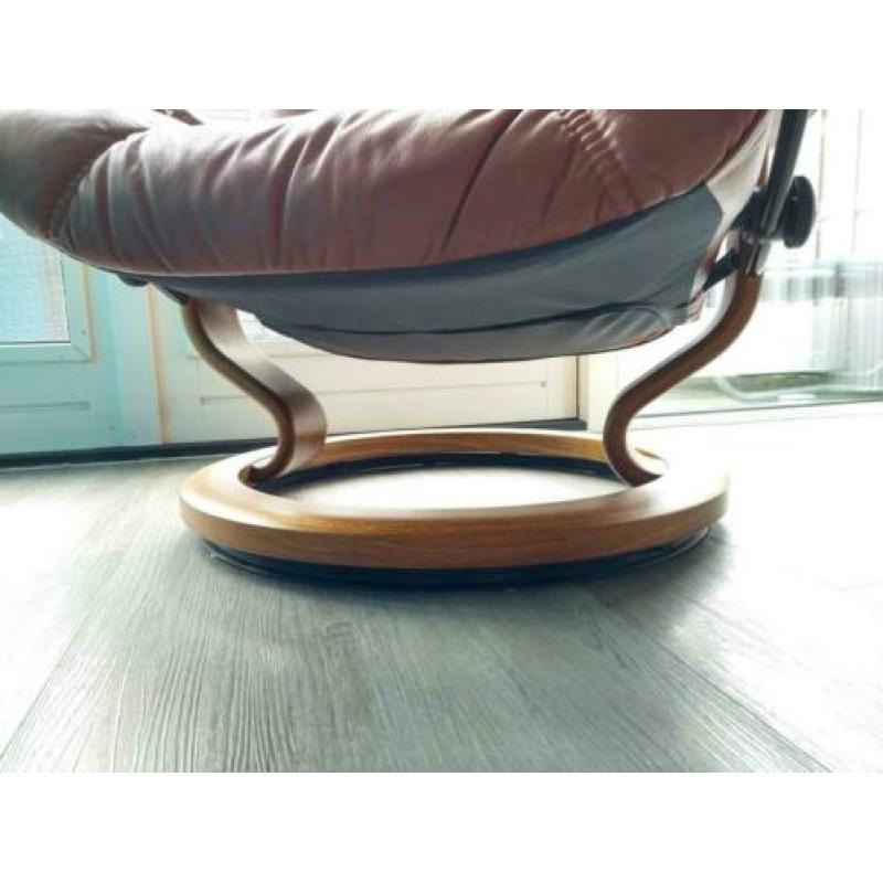 Ekornes - Stressless relaxfauteuil - kleur: cognac/bruin