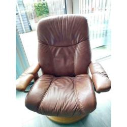 Ekornes - Stressless relaxfauteuil - kleur: cognac/bruin