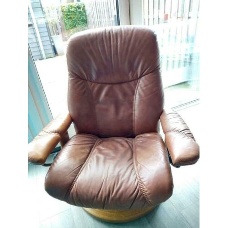 Ekornes - Stressless relaxfauteuil - kleur: cognac/bruin