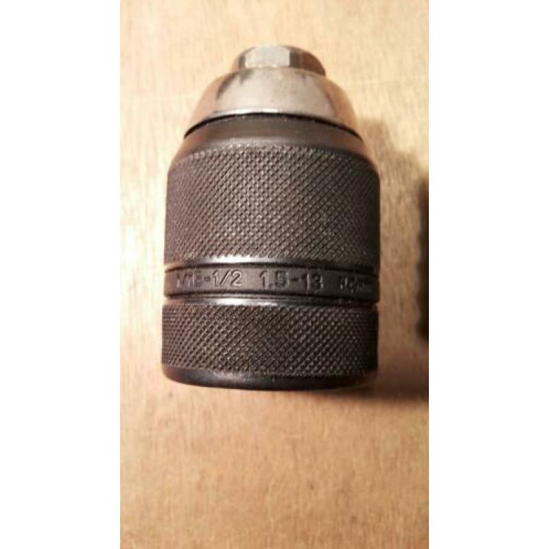 Nieuwe boorkop Röhm 1,5-13mm snelsp. bosch adapter pa6-gf35
